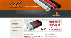 Desktop Screenshot of massterplasticos.com.br